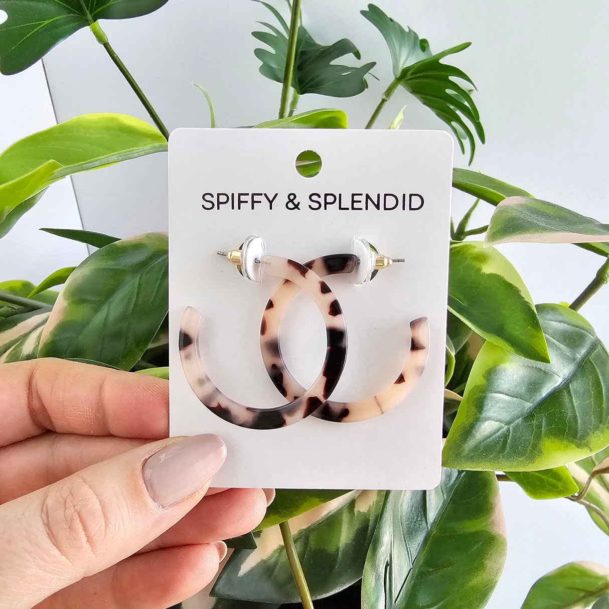 Camy Hoops - Blonde Tortoise from Spiffy & Splendid