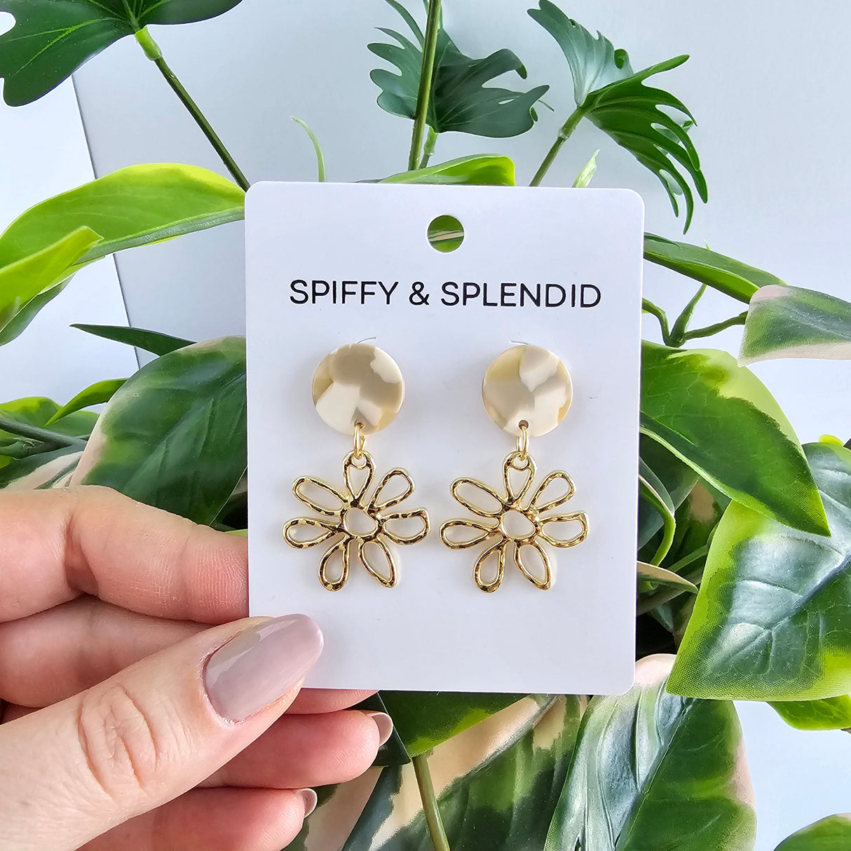 Lily Earrings - Daffodil from Spiffy & Splendid