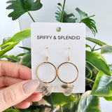 Iris Earrings - Sage from Spiffy & Splendid