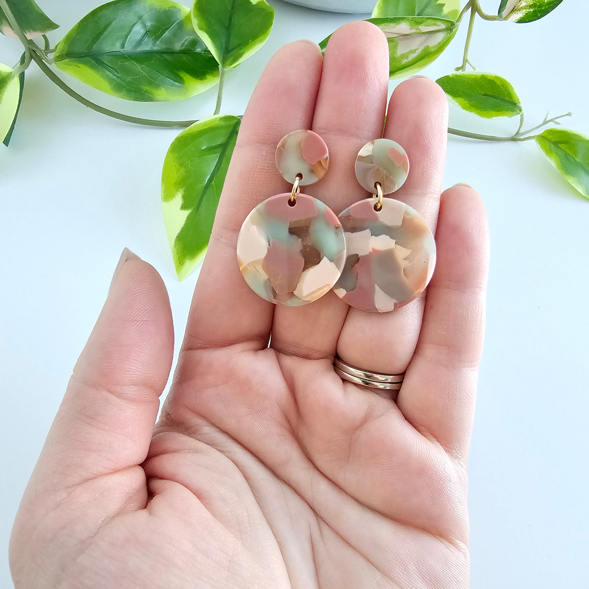 Addy Earrings - Camo Chic from Spiffy & Splendid