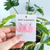Chloe Hoops - Pink from Spiffy & Splendid