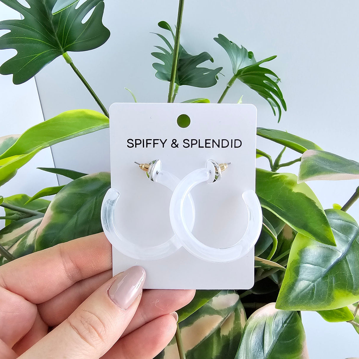 Josie Hoops - White from Spiffy & Splendid