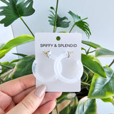 Josie Hoops - White from Spiffy & Splendid