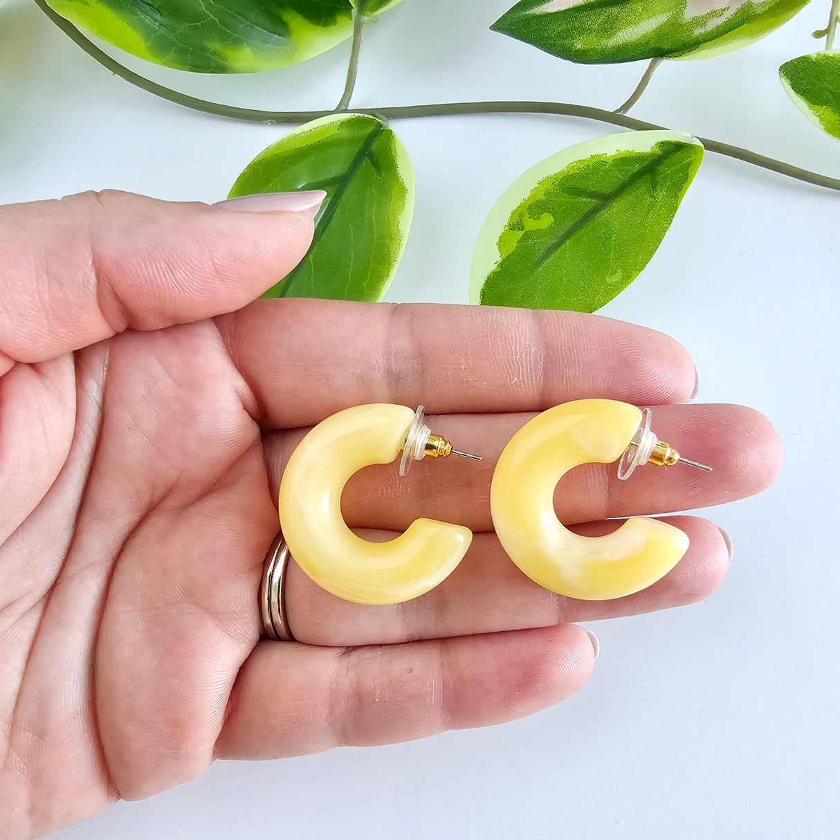 Chloe Hoops - Yellow from Spiffy & Splendid