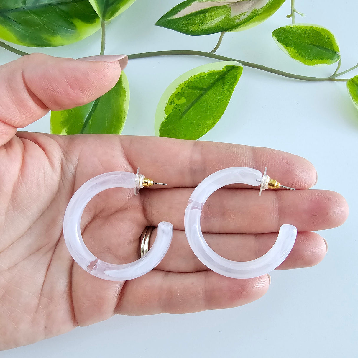 Josie Hoops - White from Spiffy & Splendid