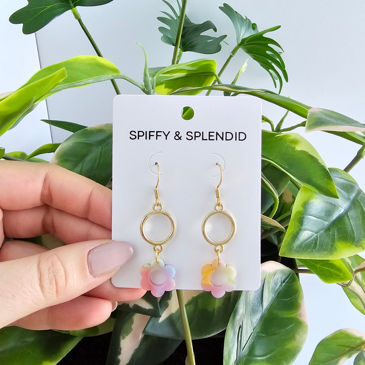 Poppy Earrings - Rainbow Delight Surprise from Spiffy & Splendid