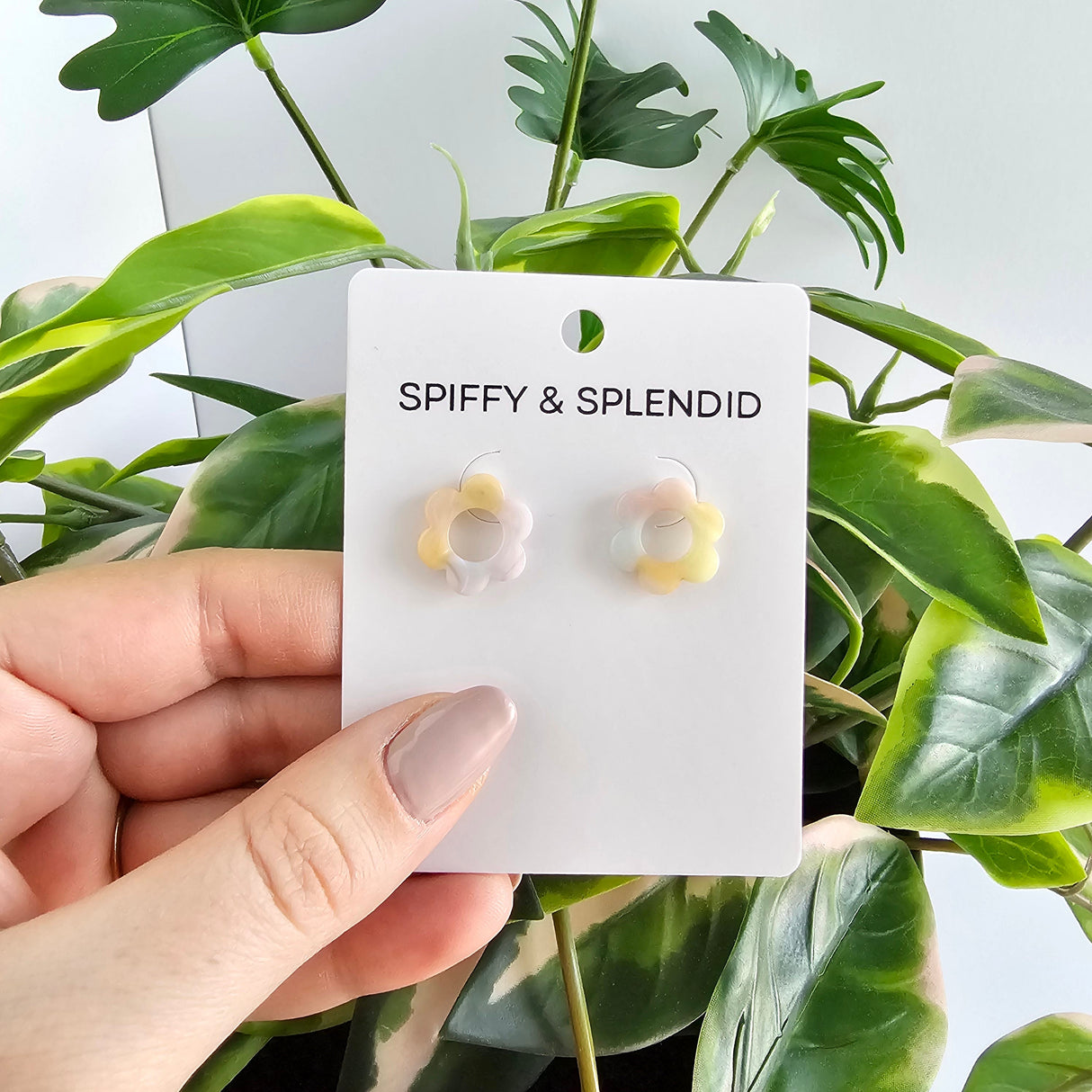 Flower Studs - Pastel from Spiffy & Splendid