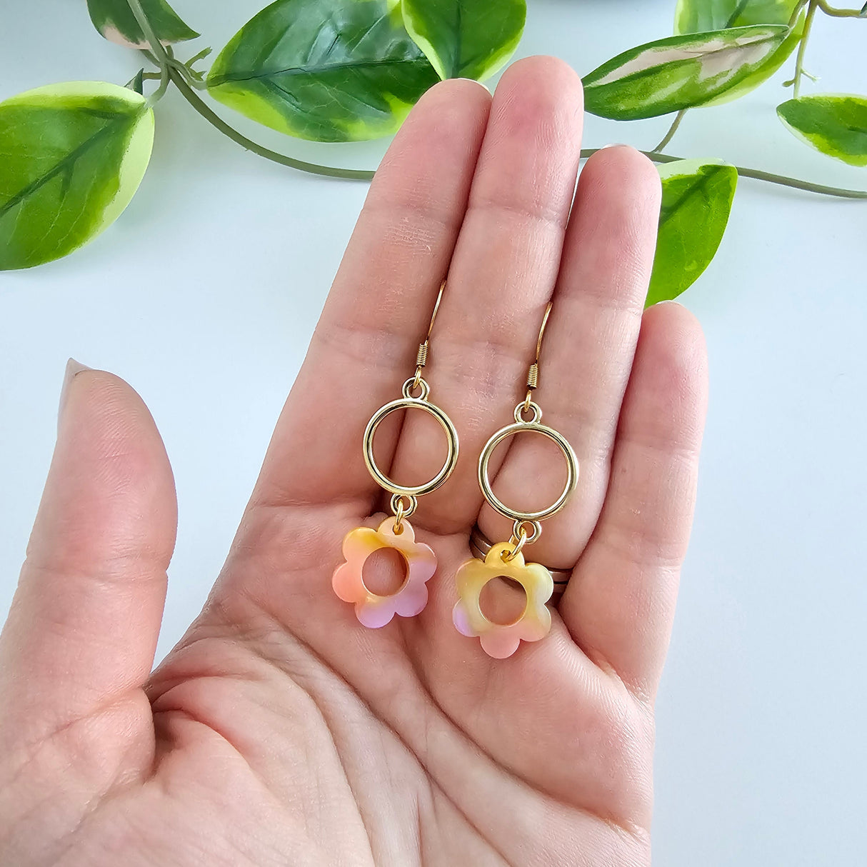 Poppy Earrings - Rainbow Delight Surprise from Spiffy & Splendid
