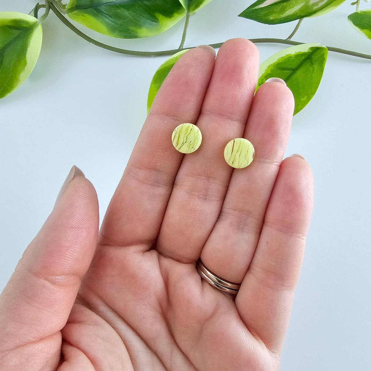 Kate Studs - Lime Green from Spiffy & Splendid
