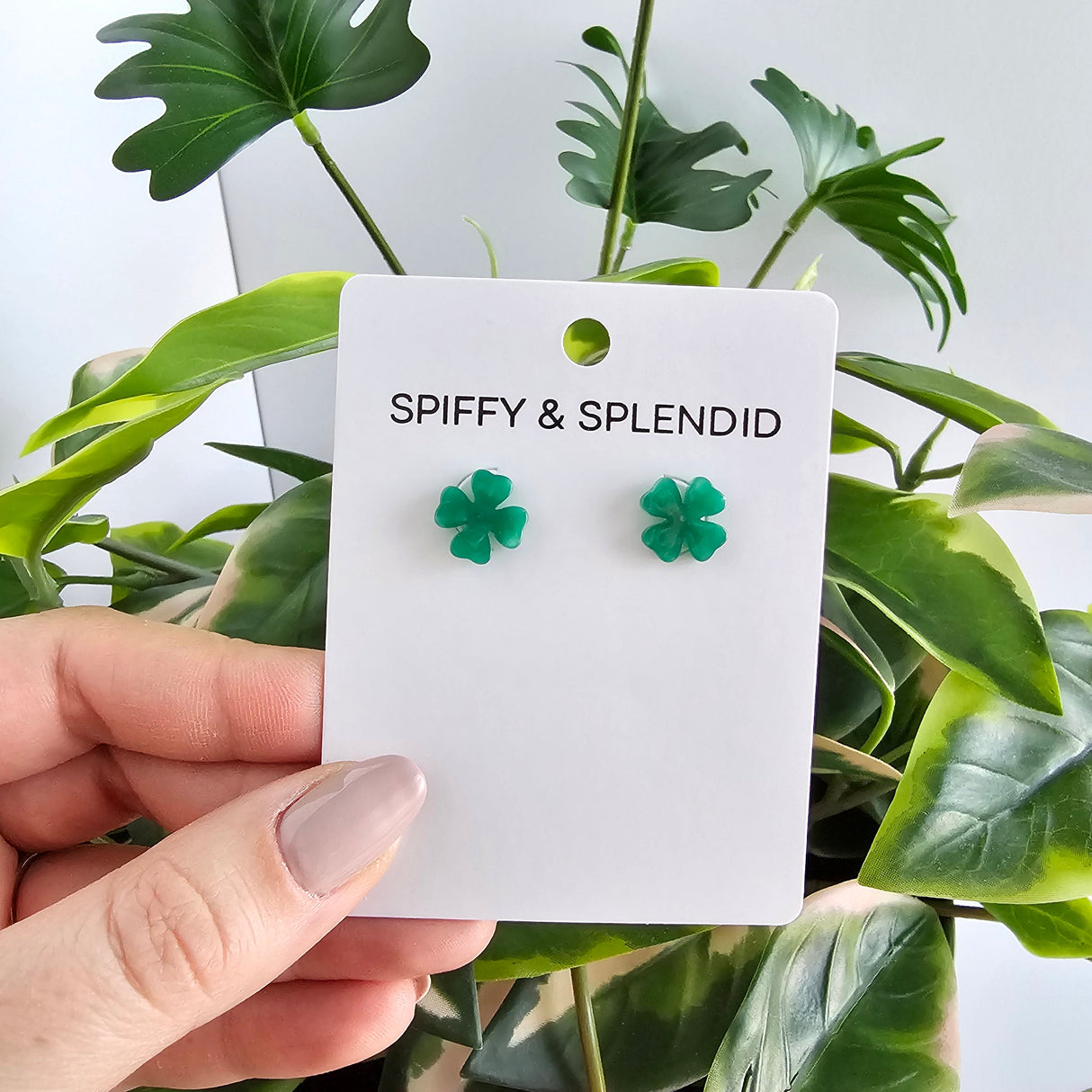 Shamrock Studs from Spiffy & Splendid