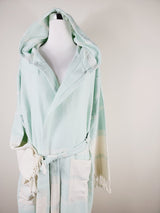 Unisex Robe, Beach or spa Robe with pockets - Mint from EBRU Home