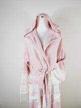 Unisex Robe, Beach or spa Robe with pockets - Pink from EBRU Home