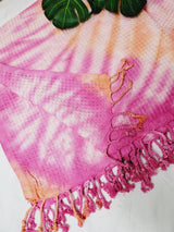 Bath Towel, Waffle Towel, Turkish Beach Towel, Handmade Tie dye from EBRU Home