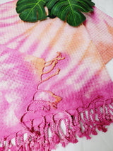Bath Towel, Waffle Towel, Turkish Beach Towel, Handmade Tie dye from EBRU Home
