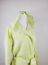 Unisex Robe, Beach or spa Robe with pockets - Sultan Neon from EBRU Home