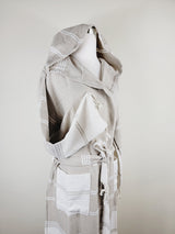 Unisex Robe, Beach or spa Robe with pockets - Beige from EBRU Home