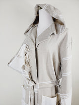 Unisex Robe, Beach or spa Robe with pockets - Beige from EBRU Home