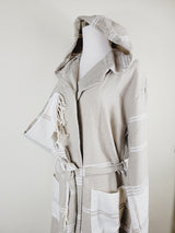 Unisex Robe, Beach or spa Robe with pockets - Beige from EBRU Home