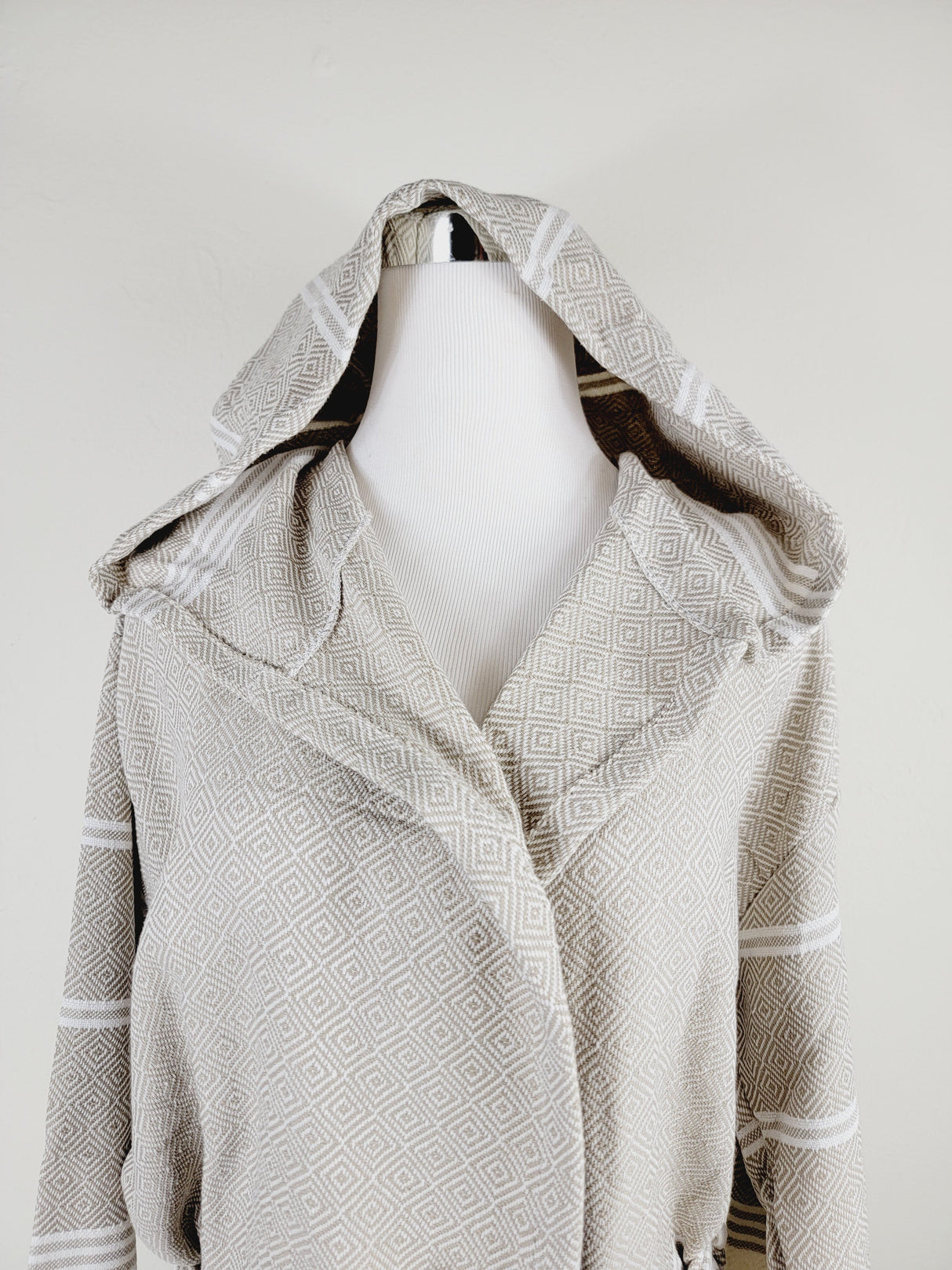 Unisex Robe, Beach or spa Robe with pockets - Beige from EBRU Home