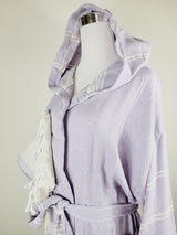 Unisex Robe, Beach or spa Robe with pockets - Lilac from EBRU Home