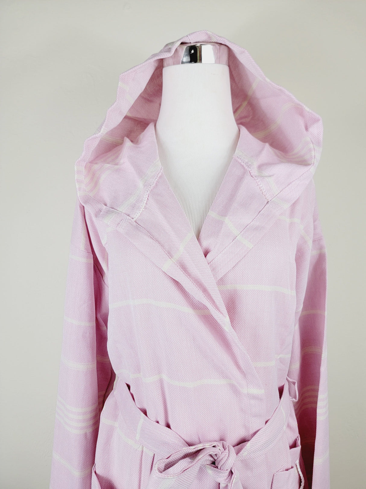Unisex Robe, Beach or spa Robe with pockets - Sultan Pink from EBRU Home