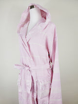 Unisex Robe, Beach or spa Robe with pockets - Sultan Pink from EBRU Home