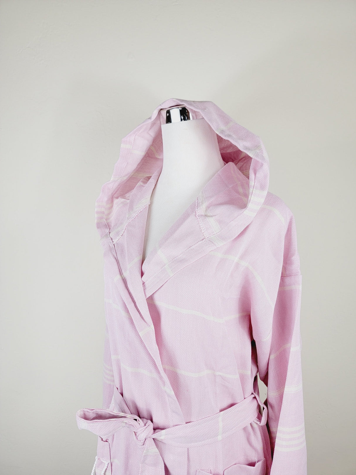 Unisex Robe, Beach or spa Robe with pockets - Sultan Pink from EBRU Home