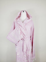 Unisex Robe, Beach or spa Robe with pockets - Sultan Pink from EBRU Home