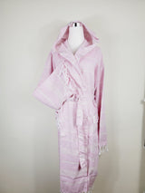 Unisex Robe, Beach or spa Robe with pockets - Sultan Pink from EBRU Home