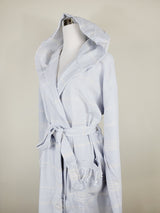 Unisex Robe, Beach or spa Robe with pockets - Sultan Gray from EBRU Home