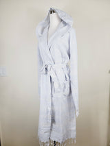 Unisex Robe, Beach or spa Robe with pockets - Sultan Gray from EBRU Home