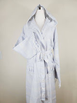 Unisex Robe, Beach or spa Robe with pockets - Sultan Gray from EBRU Home