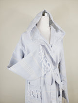 Unisex Robe, Beach or spa Robe with pockets - Sultan Gray from EBRU Home