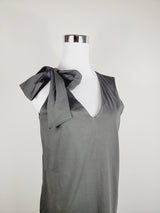 Jersey dress v neck tie shoulder with pockets Premium Quality from EBRU Home