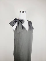 Jersey dress v neck tie shoulder with pockets Premium Quality from EBRU Home