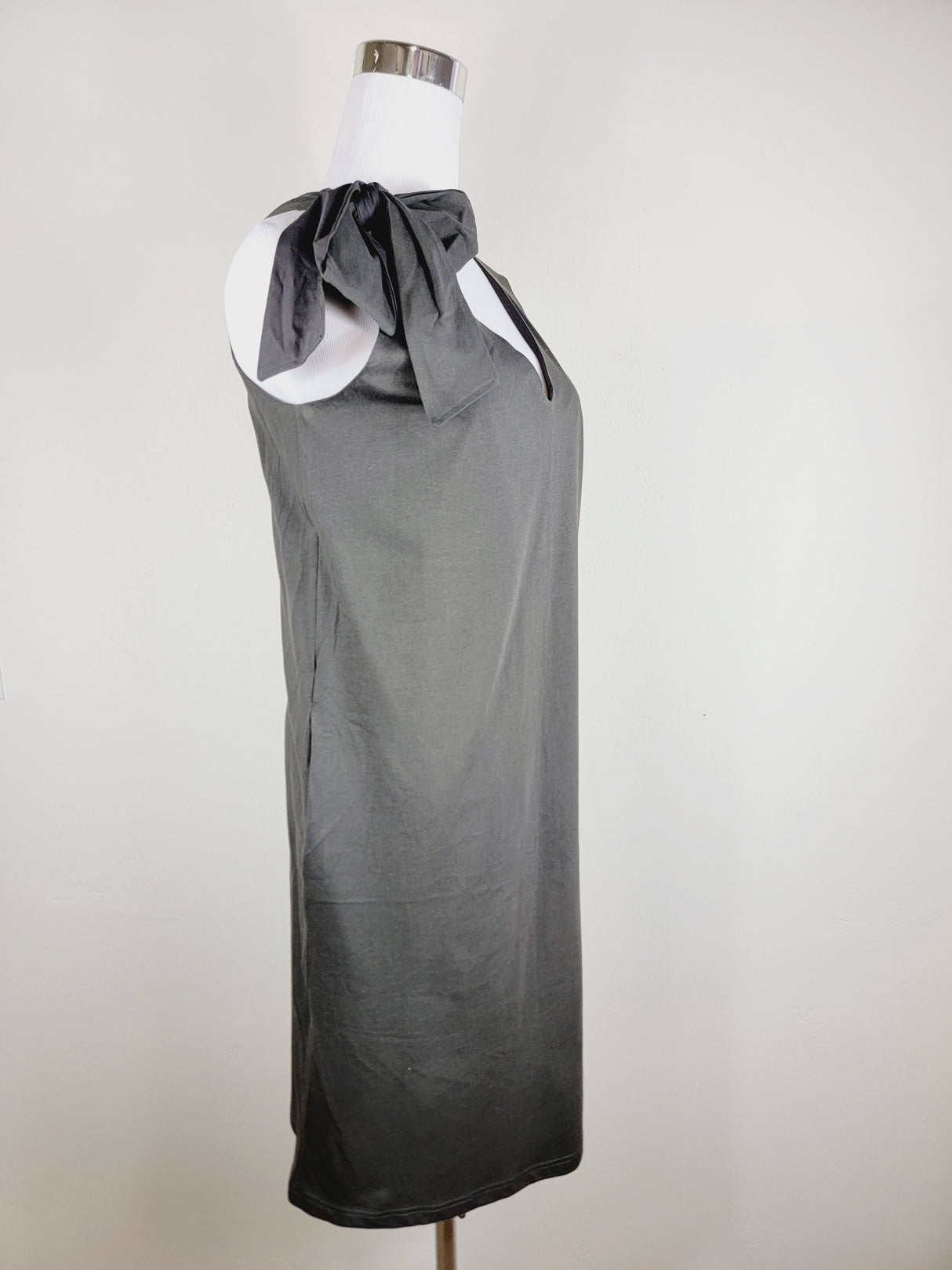 Jersey dress v neck tie shoulder with pockets Premium Quality from EBRU Home