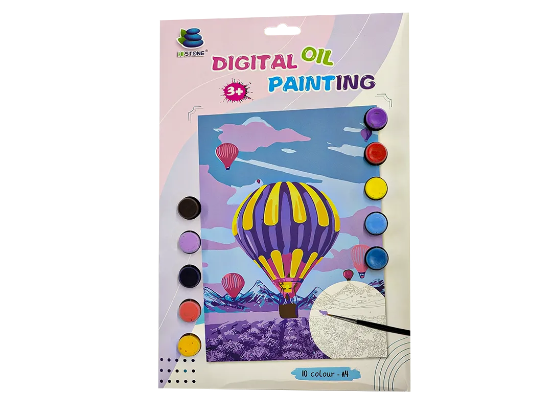 Air Balloon Paint by Numbers Kit F07M1-6-Balloon from Wizardi