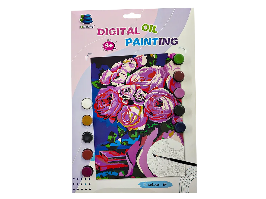 Roses Paint by Numbers Kit F07M1-6-Flower from Wizardi