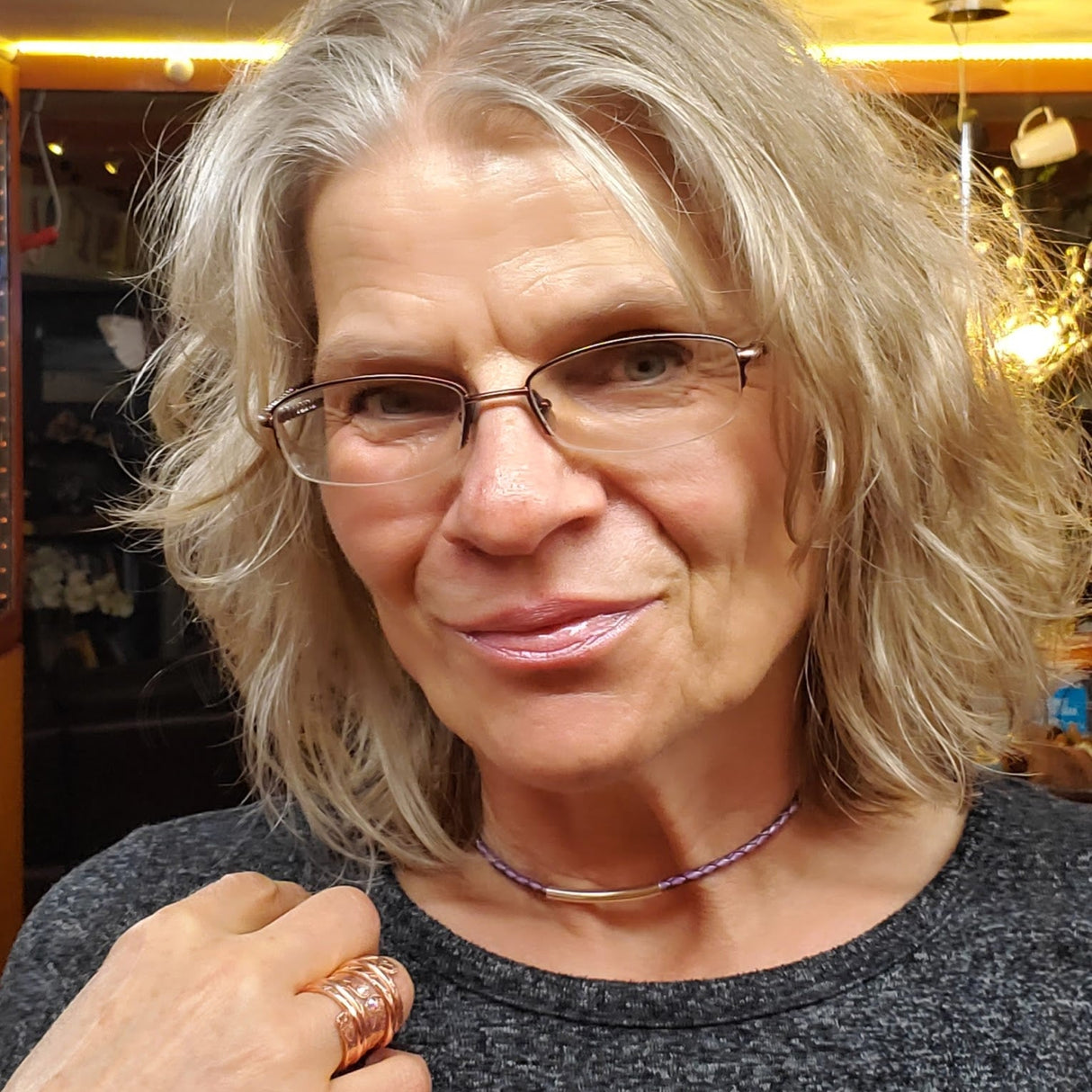 Crystal Embedded Wrap Around Ring from Alexa Martha Designs