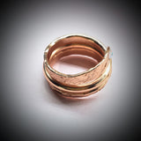 Crystal Embedded Wrap Around Ring from Alexa Martha Designs