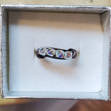 Copper Multi Wire Wrapped Super Sparkly Bling Ring from Alexa Martha Designs