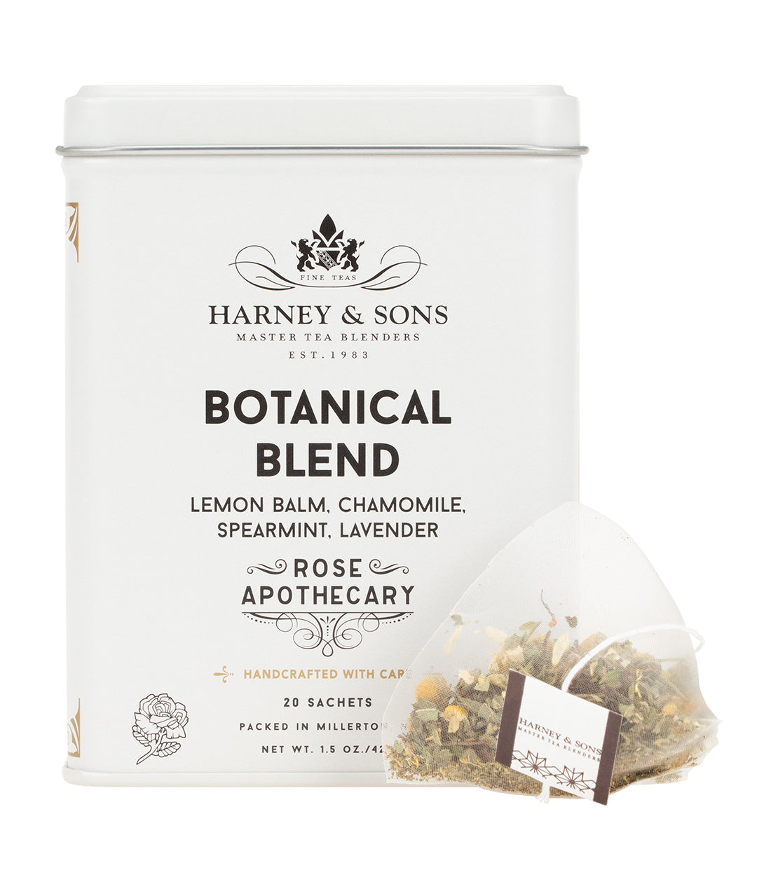 Botanical Blend, Tin of 20 Sachets from Harney & Sons Fine Teas