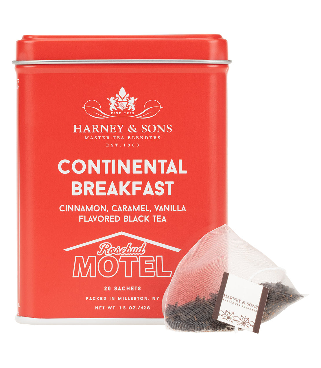 Continental Breakfast, Tin of 20 Sachets from Harney & Sons Fine Teas