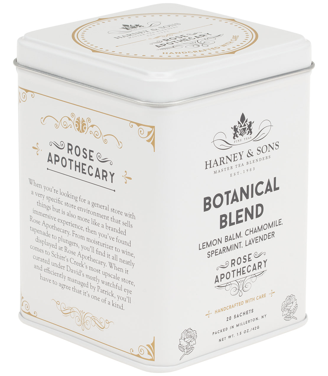 Botanical Blend, Tin of 20 Sachets from Harney & Sons Fine Teas