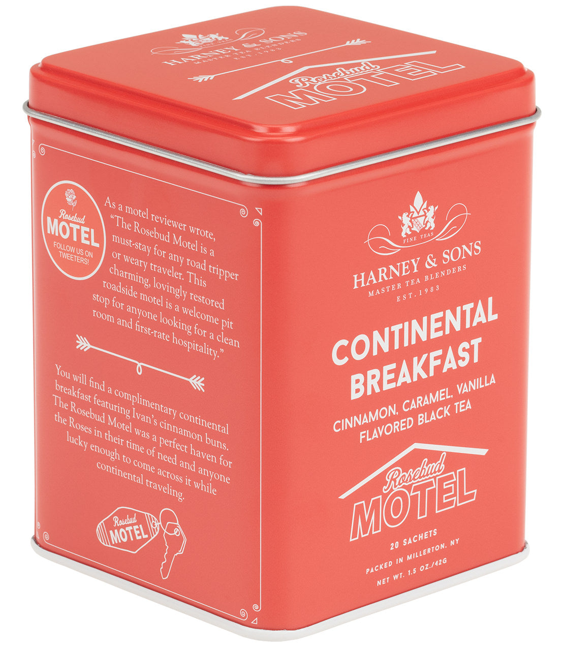 Continental Breakfast, Tin of 20 Sachets from Harney & Sons Fine Teas