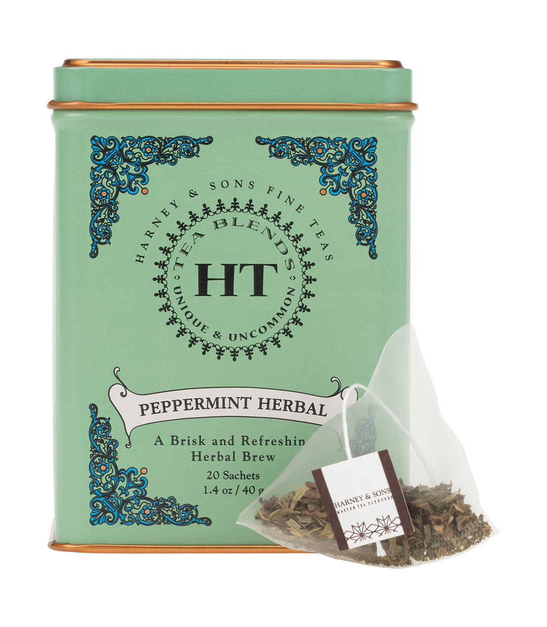 Peppermint Herbal, HT Tin of 20 Sachets
