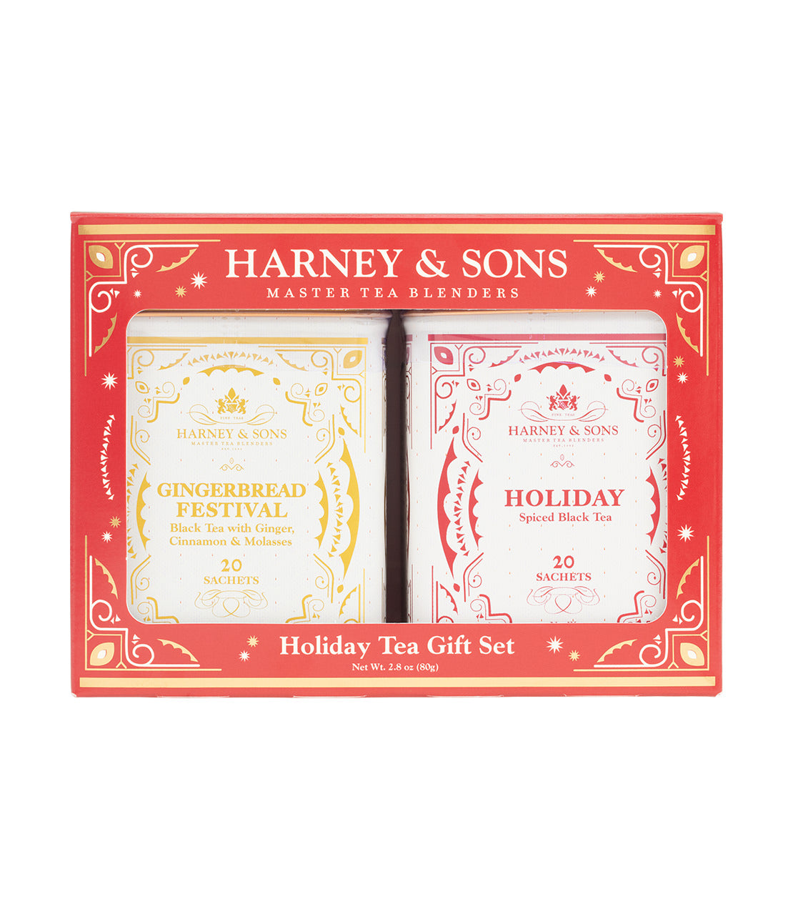 Gingerbread Festival, Tin of 20 Sachets from Harney & Sons Fine Teas