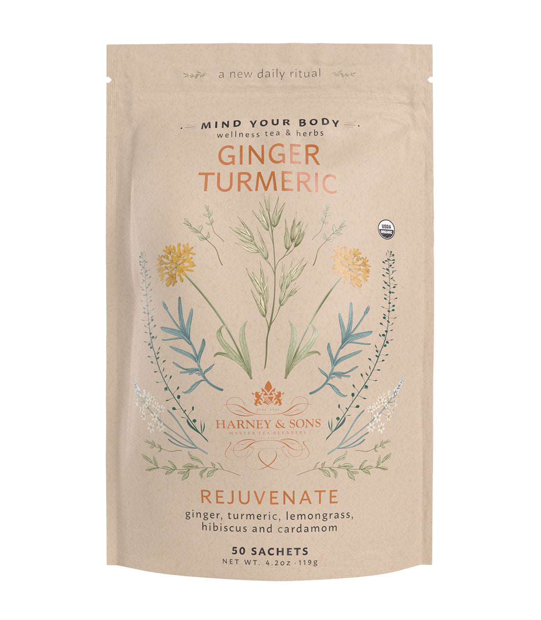 Organic Ginger Turmeric from Harney & Sons Fine Teas