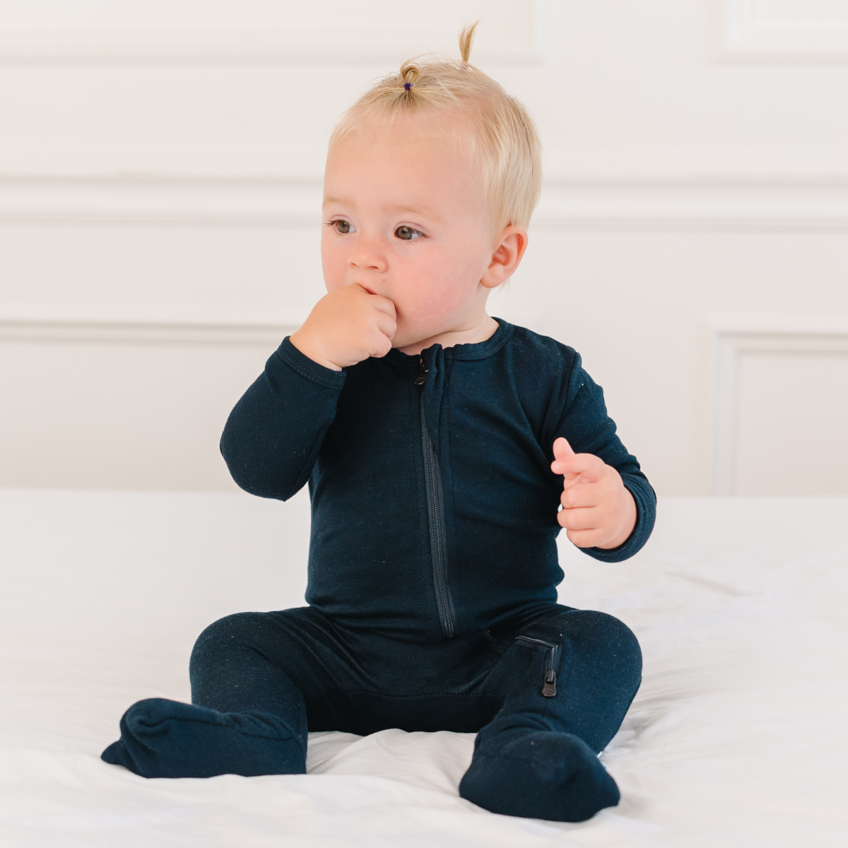 Baby Bamboo Pajamas w/ DreamCuffs® From Dreamland Baby