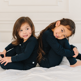 Toddler/Kids Bamboo Pajamas - Midnight Black From Dreamland Baby